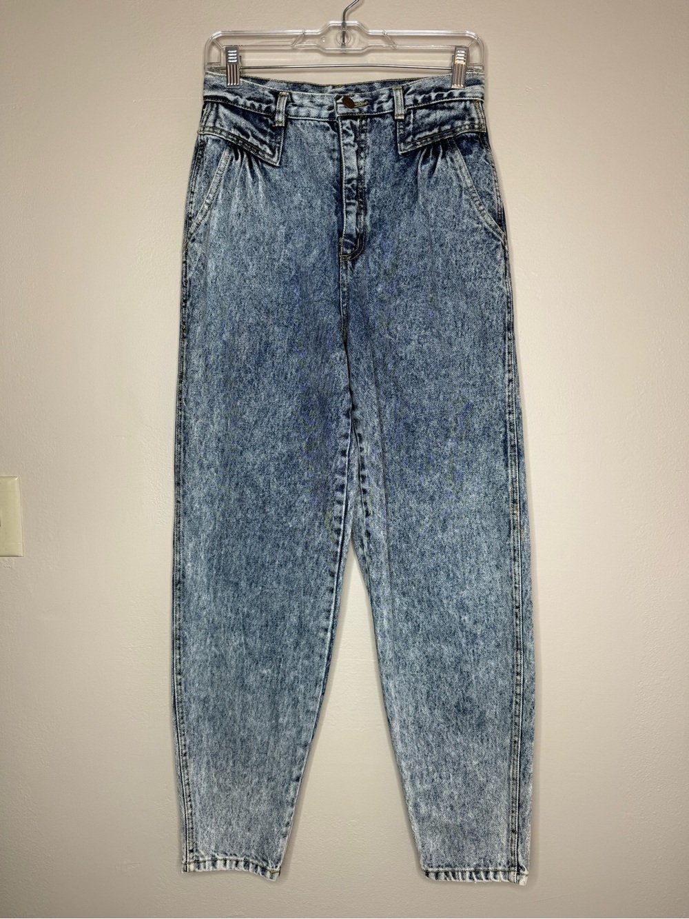 Cherokee Vintage High-Rise Acid Wash Denim Jeans Size 7